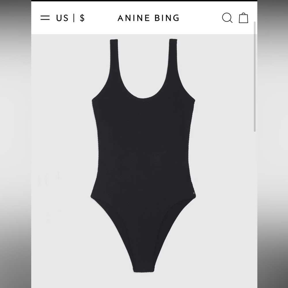 EUC Anine Bing one Piece Swim